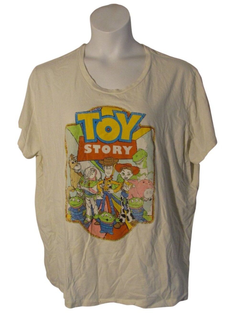 Disney Pixar Toy Story 3X Tee Shirt Woody Jessie Buzz